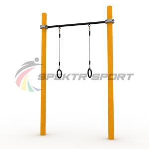 Купить Турник классический для занятий Воркаут с кольцами SP WRK-07 + Rings_76mm в Кеми 
