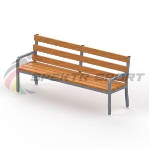 Купить Уличная скамейка со спинкой Дача в Кеми 