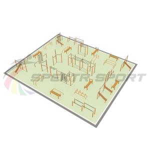 Купить Парковая площадка для Воркаут и WRK 6_76mm в Кеми 