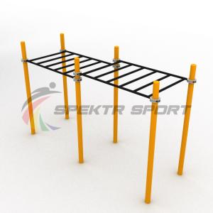 Купить Рукоход двухуровневый для Воркаут SP WRK-02_76mm в Кеми 